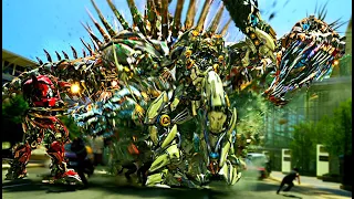 Transformers Age of Extinction  - Dinobots Charge Scene (1080pHD VO)
