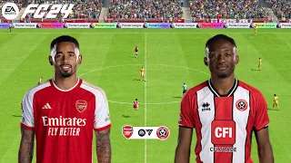 FC 24 | Arsenal vs Sheffield United - Premier League - PS5™ Gameplay