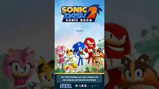 SEGA SONIC DASH 2 SONIC BOOM #shorts #short