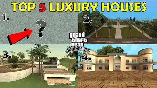 GTA San Andreas Top 5 Luxury Houses