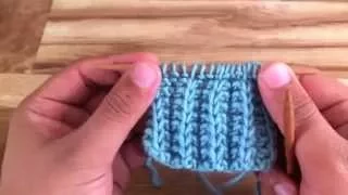 How to Knit the Cartridge Belt Rib Stitch