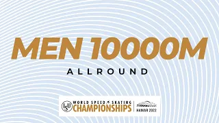 Nils Van der Poel (SWE) | Gold | Men's Overall Allround | ISU World Speed Skating Championships 2022