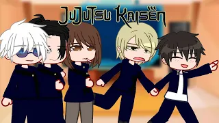 Past Jujutsu Kaisen (S2) react to Gojo's future students // FULL PART // Gacha Club