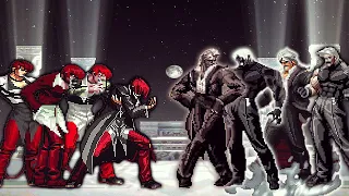 [KOF Mugen] Rugal Soul Team Vs Iori Yagami AD Team