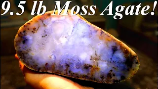 WHAT'S INSIDE?! Cutting Big Montana Agates, Mexican Lace, Dryheads, and More with Montana Rock Mom!