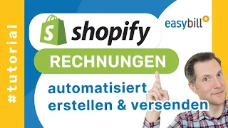 Shopify Rechnungen automatisch schreiben und versenden mit easybill