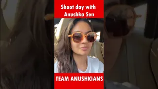 Glimpse of shoot day | Anushka sen | Shorts  Latest update #shorts