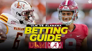 UL-Monroe vs No. 2 Alabama Betting Guide: Free Picks, Props, Best Bets | CBS Sports HQ