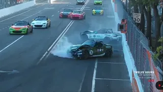 Massive Crash - 2023 Mazda MX-5 Cup @ St. Petersburg