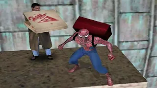 Spider-Man 2: All Pizza Missions (HD) "Employee Of The Month"