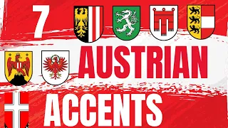 7 Austrian Accents - 1 Sentence