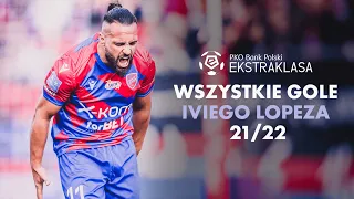 Wszystkie gole IVIEGO LOPEZA 21/22