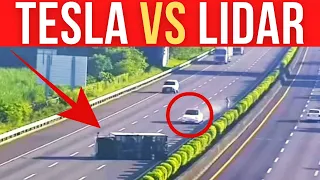 Tesla vs LIDAR: Why THIS Tesla Model 3 HIT That Truck