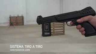 Teste de disparo pistola de pressão P900 Gamo