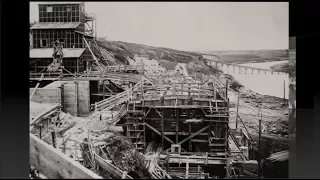 Строительство  Сызранской ГЭС  / Construction  of the Syzran HPP:1926 - 1928