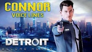 Detroit: Become Human - Connor Voice Lines + Efforts