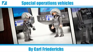 Special operations vehicles from Carl Friederichs - a special protection vehicle.