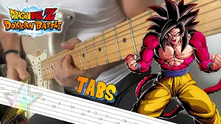 LR Super Saiyan 4 Goku Standby Skill OST Guitar Lesson with TABS - Dragon Ball Z Dokkan Battle