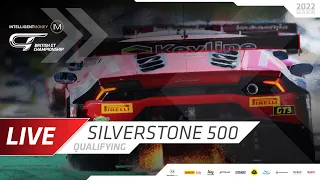 LIVE | Qualifying | Silverstone 500 | Intelligent Money British GT Championship