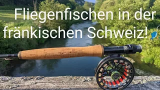 Fliegenfischen in der fränkischen Schweiz!!!🎣