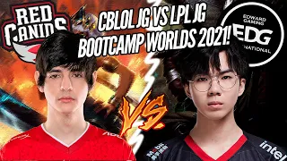 AEGIS VS JG DA EDG, JUNJIA, DUELO NA JG! BOOTCAMP WORLDS 2021!