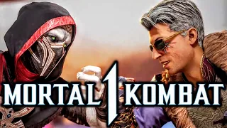 MK1 *ERMAC* INTRO DIALOGUE WITH JOHNNY CAGE!! (MORTAL KOMBAT 1) 1080p 60 FPS