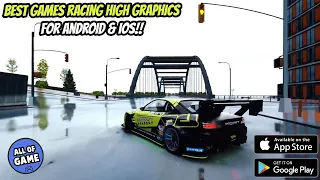INSINE GRAPHCS! Top 5 Best RACING Games WITH ULTRA GRAPHICS For Android & iOS
