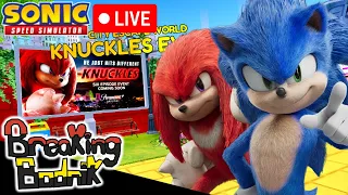 MOVIE CHARACTERS ARE HERE! - Sonic Speed Simulator LIVE Feat. @DaveAced & @fezzedpenguin