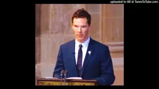 "My Bones" - Benedict Cumberbatch at Richard III's funeral - Zog/MAS (2016