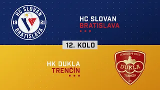 12.kolo HC Slovan Bratislava - Dukla Trenčín HIGHLIGHTS