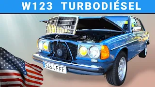 Mercedes W123 300 Turbodiésel: INCOMBUSTIBLE