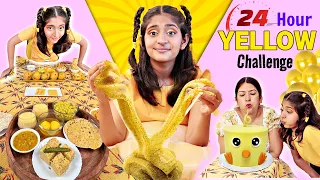 Using Color YELLOW Things For 24 Hours | Mummy Ka Birthday | MyMissAnand