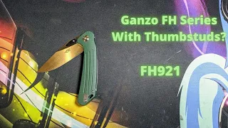 Ganzo FH921: FH series with thumb studs (Knife Content)