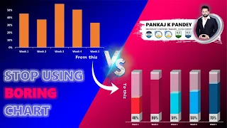 Modern 3D Infographics Excel Chart | This Chart will Make you Excel Pro (2021)