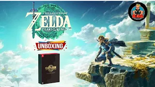 The Legend of Zelda Tears of the Kingdom Collector's Edition Unboxing