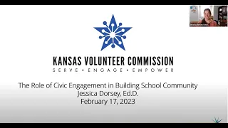 Civic Engagement Webinar - February 2023 - The Role of Civic Engagement in Building School Community