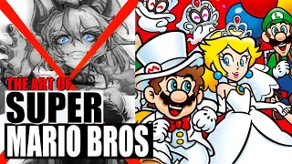 The Amazing Art of Super Mario Bros & the Ban of Bowsette