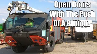 Automatic Air Doors On A Fire Truck?   I Unload It In Baltimore!