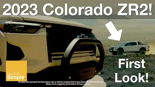 ALL NEW 2023 Chevy Colorado ZR2 | Teaser First Impressions!
