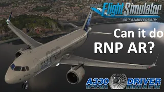 Can the iniBuilds A320neo fly an RNP AR Approach? | Real Airbus Pilot