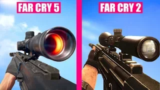 FAR CRY 5 vs FAR CRY 2 - Weapons Comparison