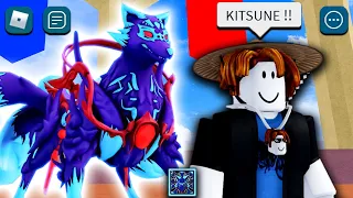 ROBLOX Blox Fruits FUNNY MOMENTS (KITSUNE)