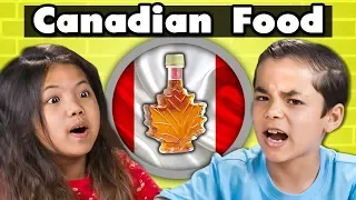 KIDS EAT CANADIAN FOOD | Kids Vs. Food