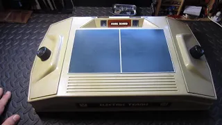 WIP, restoration ancien Jeu Electric Tennis de Valtoy 1974, Salut Les Rétros