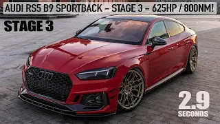 ONE OF WORLDS FASTEST AUDI RS5 B9 - STAGE 3 - 625HP/800NM - 10 SEC 1/4 MILE - IN DETAIL - 4K