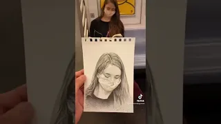 I drew a stranger and she CRIED!