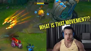Tyler1 Gets JUKED By Korean Cannon Minion...