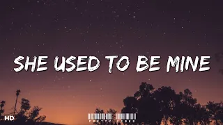 She Used To Be Mine - (Cover by, Chloe Adams) [Lyrics] She's imperfect but she tries