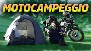 LA MIA ATTREZZATURA PER IL CAMPEGGIO IN MOTO!