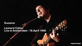 Suzanne - Leonard Cohen live at Het Muziektheater April 18, 1988 - , Amsterdam